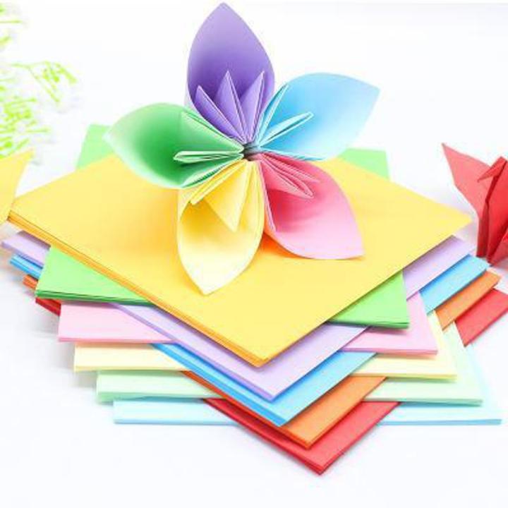 Color Paper 50 Sheets, Multi Colors - A4 Size