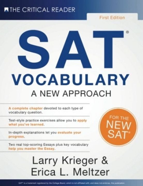 SAT Vocabulary by Erica L. Meltzer