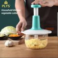 Hand Pat Food Processor Eater 1500ML, 1.5 Liter Chopper Cutter, Handheld Vegetable Chopper, Mincer, Mixer, Blender to Chop Fruits Onions, Fresh Meat, Ginger, Herbs, Garlics. 