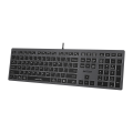 A4tech Fstyler FX60 Illuminate Scissor Switch Keyboard - Backlit - Wired Keyboard - Grey. 