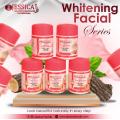 Jessica Ultra Whitening Facial Kit 250g Each Jar - 5 Steps Medium Pack. 