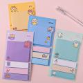 1 pack of 80 sheets cartoon bear cute index stickers Student office stationery notes Creative colorful little animal st. 