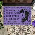 FLYEER Funny Prince Door Floor Mat Entrance Front Doormat - If You Didn'T Come to Party Don'T Bother Knocking on My Door. 