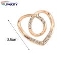 2 Pcs Stylish Scarf Buckles with Faux Pearl Decor Perfect Shirt Knot Fixer for Waist Tighting Trendy Clothing Accessory for Southeast Asian Buyers. 