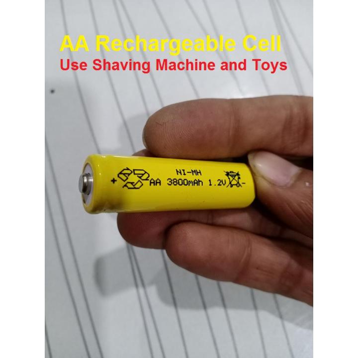 AA Rechargeable battery cell for hair trimmer,shaving machine,3800mah Original