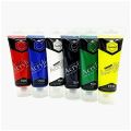InstaOrder - Pack of 6 - Acrylic Color Set - 6 Basic Colors - 30ml Each Tube Paints KeepSmilling - For Artist Painting. 