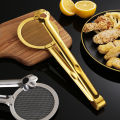 Stainless Steel Paw Oil Leak Clip Food Tongs Kitchen Frying Filter Shovel Clamp Serving Tongs Steel Wire Filter Fine Mesh Spoon Salad Clip. 