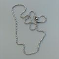 Imported Rope Shaped Italian Silver Chain For Men and Boys. 