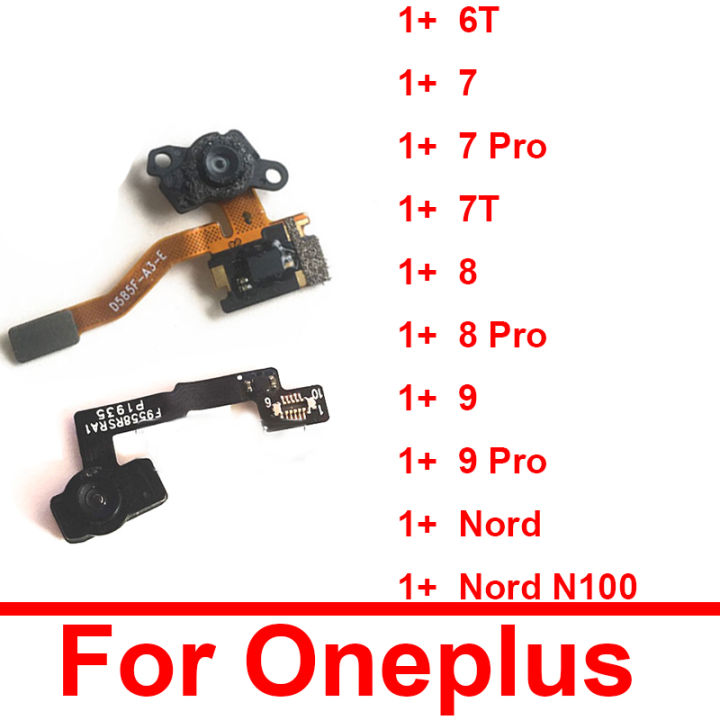 Fingerprint Sensor Flex Cable For OnePlus 6T 7T 7 8 9 8T 7 Pro 8Pro 9Pro 9R 9RT Nord N100 Touch Under Power FingerPrint Ribbon