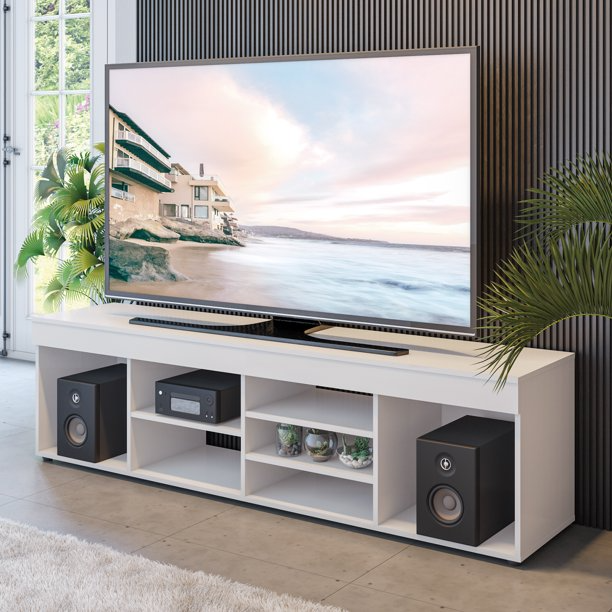 TV%20Stand,%20White,%20TV%20up%20to%2065%20Inches,%207%20Open%20Shelves%20-%20Image%206