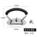 Silicone stainless steel universal glass kitchenware accessory handle, frying pan anti scalding pot lid top bead. 