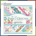 Artisan - DSM005 - 40 Sheets Printed Patterns Scrap Book Paper 8x8 Inch. 
