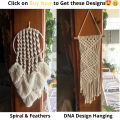 Handmade Macrame Wall Hanging Decorations | Elegant Home decor | Designs on Demand. 