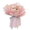 1 PCS Korean Jacquard Mesh Wrapping Paper 5070CM~Flower Paper Bouquet Jacquard Mesh Florist Home Decoration. 