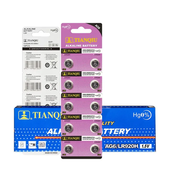 Tianqui%20Watch%20Battery%20LR920H%20371%20Alkaline%20Battery%201.5V%20AG6%20SR920SW%20Battery%20Coin%20Button%20Cell%20%20%7C%20%20Pack%20of%205%7C%20DIY%20HUB%20-%20Image%205