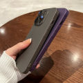 HOCE Original Ultra Thin Soft Phone Cases For iPhone 16 15 14 13 12 11 Pro Max 14 15 16 Plus Case Clear Matte Back Cover With Lens Protection. 