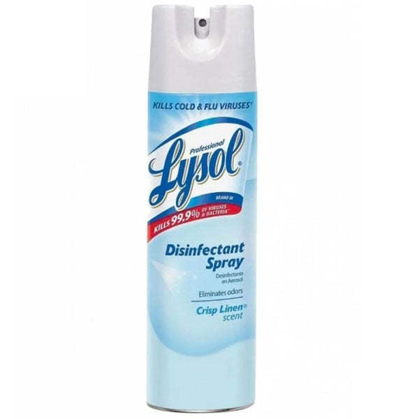Alfatah Mall - LYSOL DISINFECTANT SPRAY CRISP LINEN 538 GM-AFP-000038984