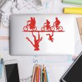 Cartoon Stranger Things Laptop Car Sticker Decal Modern Stranger Things Computer Vehicle Decal Vinyl Sticker Decor. 