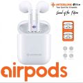 Interlink Airpods Mini - Airpods 2 Titanium Wireless Earbuds, Bluetooth 5.0, High Quality Sound bass - Smart Touch Volume Control with Built-in Microphone - Titanium TWS Plus Edition - Bass Boosted Stereo Sound Quality. 
