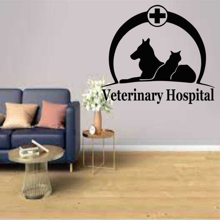 Wall%20Decal%20Stickers%20Pets%20Veterinary%20Services%20Medicine%20wall%20sticker%20Veterinary%20Clinic%20Design%20Grooming%20Salon%20wall%20window%20sticker%20ID#4861%20-%20Image%203