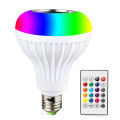 LED Speaker Bulb Bluetooth Speaker Wireless Stereo Audio Bulb, RGB Color Changing Multi Colors. 