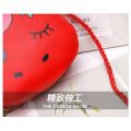 Korean version of cute baby mini coin purse super cute cartoon silicone girl messenger small bag children's accessories shoulder bag. 