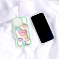 FELMYST Case For Realme C21 Hot Ins Cute Love Heart Mobile Phone Casing Shockproof Soft Back Cover for Girl. 