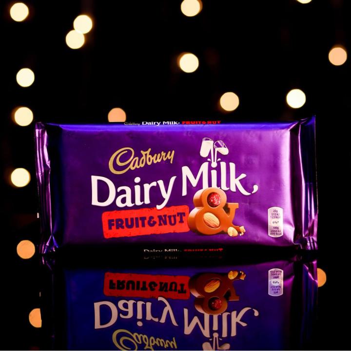 CADBURY DAIRY MILK CHOCOLATE FRUIT & NUT 180 GM CHOCOLATE BAR (𝐢𝐦𝐩𝐨𝐫𝐭𝐞𝐝 ...