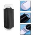 Travel Folding Hair Brush With Mirror Compact Pocket Size Comb-White. 