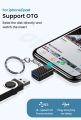 For Lightning to USB OTG 2.0 Camera Adapter USB Female Connector for IOS 11 or above to USB A Data USB Flash Disk. 