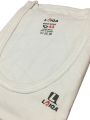 Pack of 2 Men's Sando Banyan - Laiqa Cotton Vest - White Inner wear Without Sleeves. 