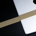 Stainless Steel Magnetic Watch Band Strap For Apple Watch All Series 1, 2, 3, 4 and 5 (Golden Color). 