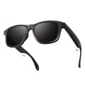Smart Glasses Listenable Songs, Wireless Headphone Smart Glasses For Phone, Back To School Cool Gifts, 100 Hours Standby Time Battery, Athletic/Outdoor UV Protection With Voice Control. 