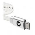 Cable Charging Micro Jelly USB  - 100 CM (CE-411) - White. 