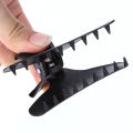 Monja 10 Pcs Pro Salon Black Butterfly Hair Claw Section Clip Clamps Plastic Hairpins Hairstyle Design Styling Tools Hairdressing Tool. 