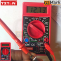 TITAN DT-830D Digital Multimeter with probe volt resistance meter. 