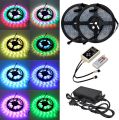LED Color Changing Lights 16 Colors Multicolor LED Strip Lights Full Set (Strip Lights + Remote Controller + Power Adapter) Waterproof IP67 Tube Covered. 