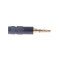 Gold Plated 3.5mm TRS Male to 3.5mm TRRS Female Stereo Audio Connector 3.5 mm 3 Pole Plug to 4 Pole Jack Microphone Adapter. 