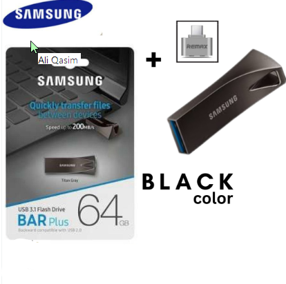 Samsung%2064GB%20100GB%20Flash%20Drive%20USB%20in%20Black%20color%20(+Type%20c%20OTG)%20Data%20Traveler%20USB%20flash%20drive%20Metal%20body%20Memory%20Stick%20Pen%20Drive%20With%20(1%20YEAR%20WARRANTY)%20-%20Image%204