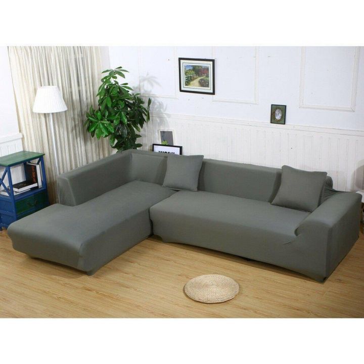 L_shap sofa cover set 3+4 fitted sofa cover set stretchable sofa and high quality stuff