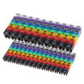 Cable Markers Colourful C-Type Marker Number Tag Label For Wire 1.5/2.5/4/ 6mm². 