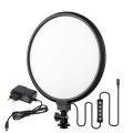 36CM soft ring light Studio Photography Round Fill Light, YouTube Shoot, Video Recording, Live Conference, Live Streaming, Makeup,. 