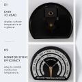Stove Thermometer Magnetic Wooden Stove Fireplace Stove Fan Meter Thermometer. 