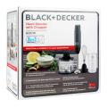 Black & Decker 600W 3-In-1 Hand Blender With Chopper Black HB600-B5. 