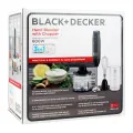 Black & Decker 600W 3-In-1 Hand Blender With Chopper Black HB600-B5. 