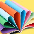 Pack Of 50 Multicolored Printing Paper A4 Size - Colored A4 Size Paper. 
