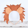 Lion Costume Headband for Kids Baby Birthday Party Hair Accessories Boys Lion Halloween Costume Headbands Hard Plastic Headwear. 