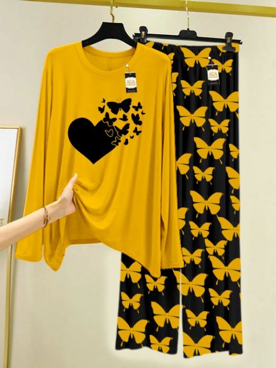 SLEEP PRINTED NIGHTWEAR SET