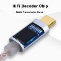 【ZOSR】Hi Res DAC Earphone Amplifier USB Type C to 3.5mm Jack Headset Audio Adapter 32bit 384kHz Digital Decoder AUX Converter. 