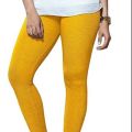 Mustard lycra Tights/leggings for ladies/girls/women Highly stretchable and comfortable leggings. 